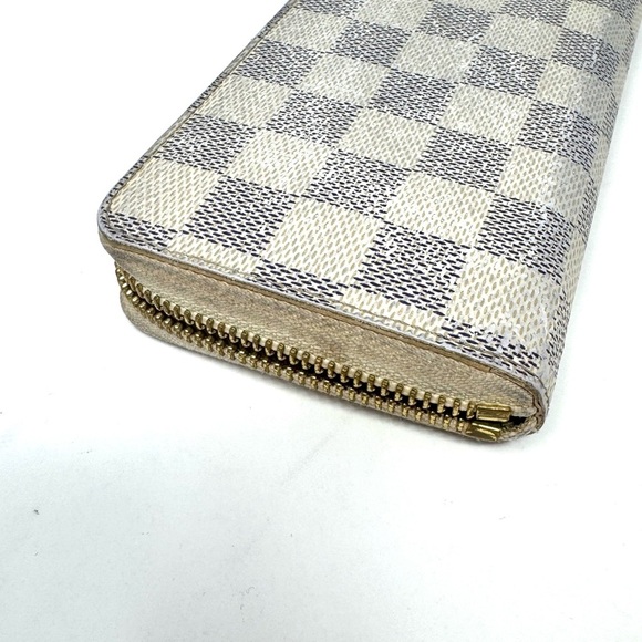 Louis Vuitton Zippy Wallet – Damier Azur Canvas – Zip Around Classic - Picture 4 of 12